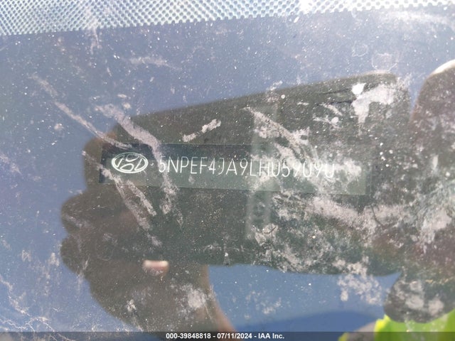 Hyundai SONATA SEL 2020 5NPEF4JA9LH059090 Image 9