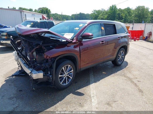 5TDKZRFH7KS298935 Toyota Highlander Xle