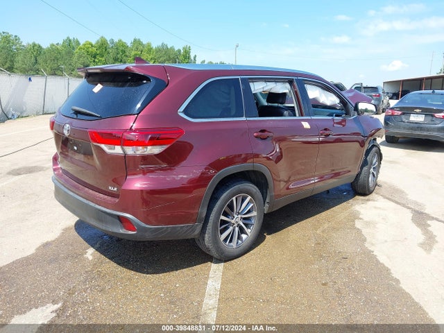 5TDKZRFH7KS298935 Toyota Highlander Xle