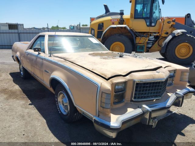 1979 FORD RANCHERO 0000009H47H127580