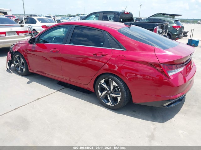 Hyundai Elantra Limited 2021 KMHLP4AG2MU171032 Image 3