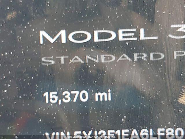 5YJ3E1EA6LF804475 Tesla Model 3 Standard Range Plus Rear-wheel Drive/standard Range Rear-wheel Drive