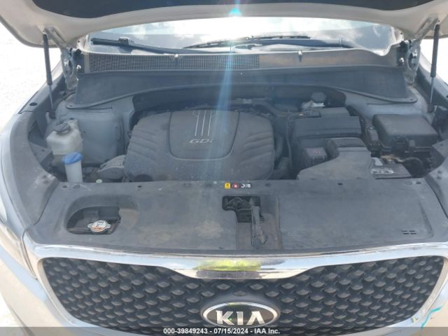 5XYPG4A55GG009986 KIA Sorento 3.3l Lx