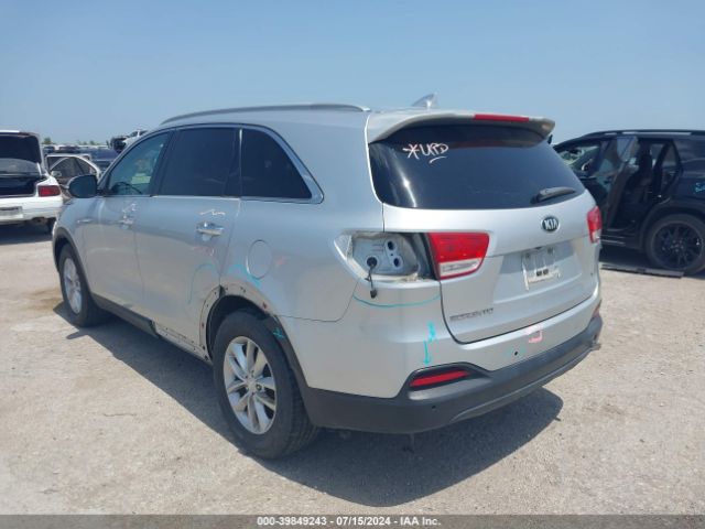 5XYPG4A55GG009986 KIA Sorento 3.3l Lx
