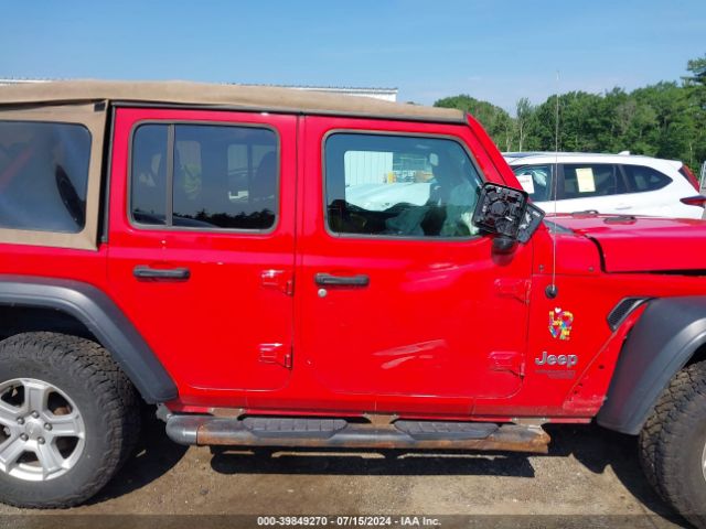1C4HJXDN7KW533803 Jeep Wrangler Unlimited Sport S 4x4