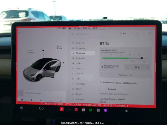 5YJ3E1EA4JF016596 Tesla Model 3 Long Range/mid Range