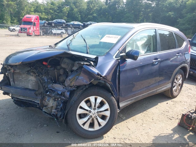Honda Cr-v Ex-l 2014 2HKRM4H79EH678020 Image 2