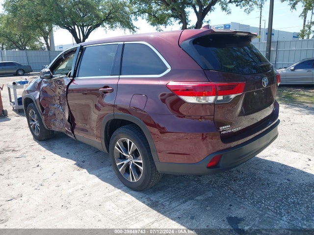Toyota Highlander Le Plus 2019 5TDZZRFH0KS348041 Image 3