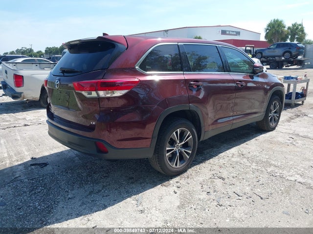 Toyota Highlander Le Plus 2019 5TDZZRFH0KS348041 Image 4