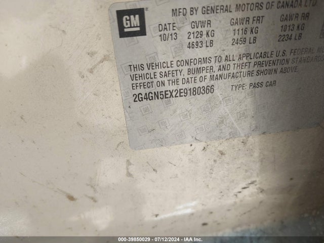 2G4GN5EX2E9180366 Buick Regal Turbo/e-assist Premium I