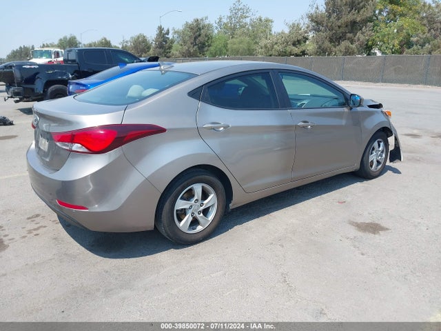 Hyundai ELANTRA SE 2015 5NPDH4AE8FH630288 Image 4