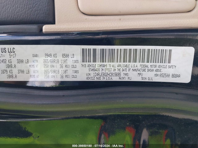 1C4RJEBG2HC915695 Jeep Grand Cherokee Limited 4x2