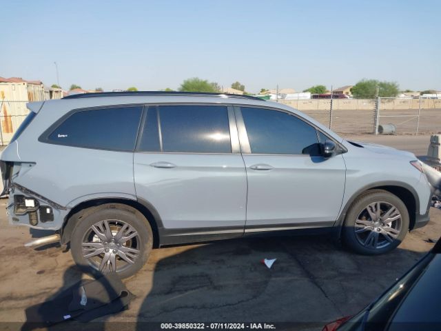 5FNYF6H39NB092320 Honda Pilot Awd Sport
