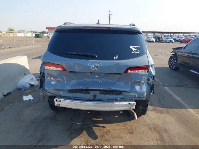 5FNYF6H39NB092320 Honda Pilot Awd Sport