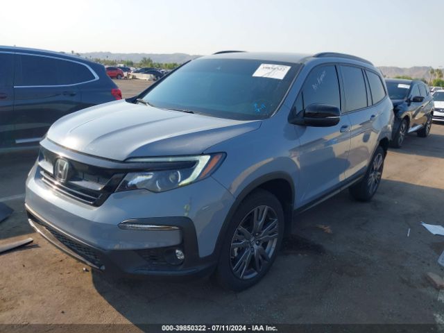 5FNYF6H39NB092320 Honda Pilot Awd Sport