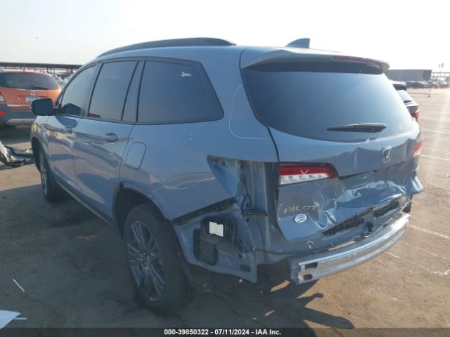 5FNYF6H39NB092320 Honda Pilot Awd Sport