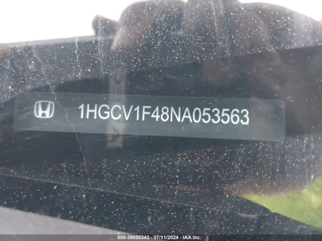 1HGCV1F48NA053563 Honda Accord Sport Special Edition