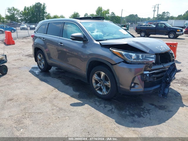 Toyota Highlander Limited Platinum 2019 5TDDZRFH2KS919376 main image