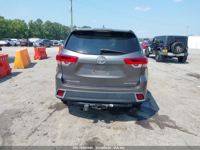 Toyota Highlander Limited Platinum 2019 5TDDZRFH2KS919376 Image 16