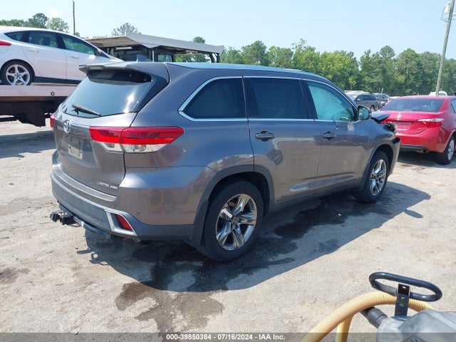 Toyota Highlander Limited Platinum 2019 5TDDZRFH2KS919376 Image 4