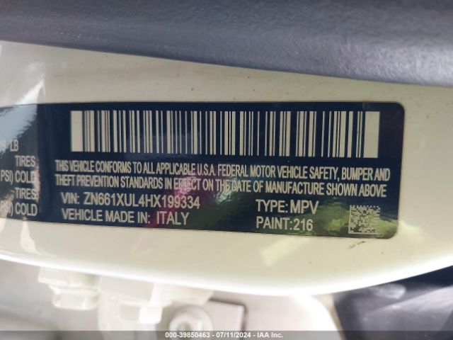ZN661XUL4HX199334 Maserati Levante
