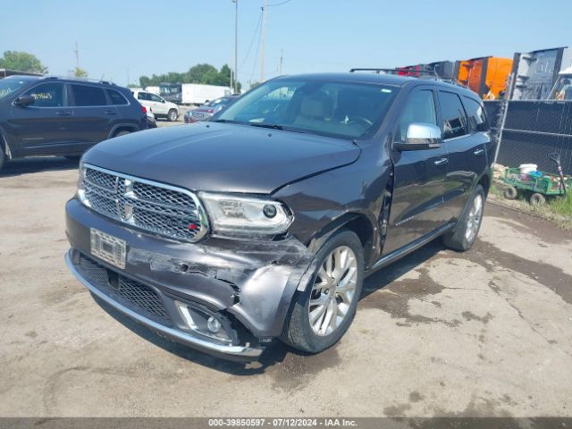 1C4SDJETXEC332409 Dodge Durango Citadel