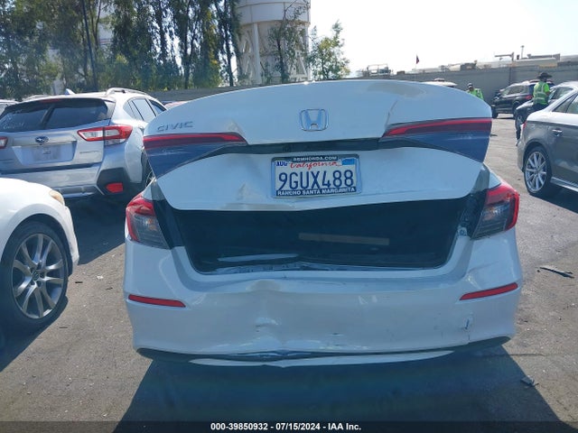 Honda Civic Ex /ex W/o Bsi 2023 2HGFE1F79PH319605 Image 6