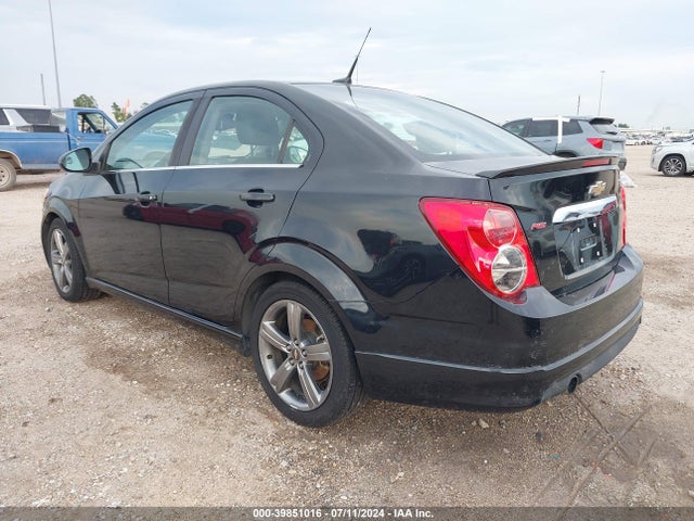 Chevrolet Sonic Rs Auto 2014 1G1JG5SB1E4217321 Image 3