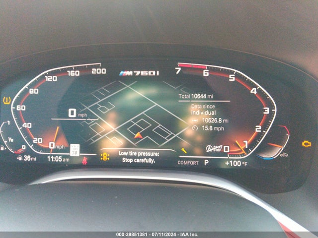 BMW M760i Xdrive 2022 WBA7U6C08NCH83897 Image 7