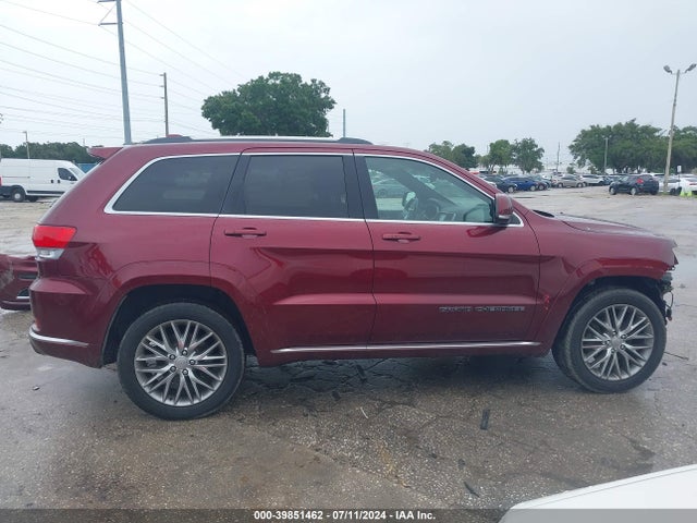 1C4RJEJG4HC813607 Jeep Grand Cherokee Summit 4x2