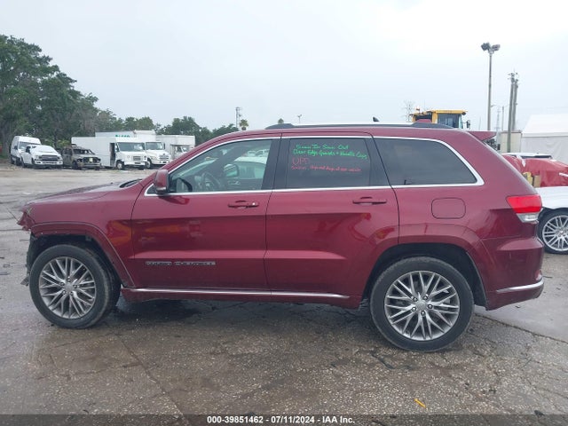 1C4RJEJG4HC813607 Jeep Grand Cherokee Summit 4x2