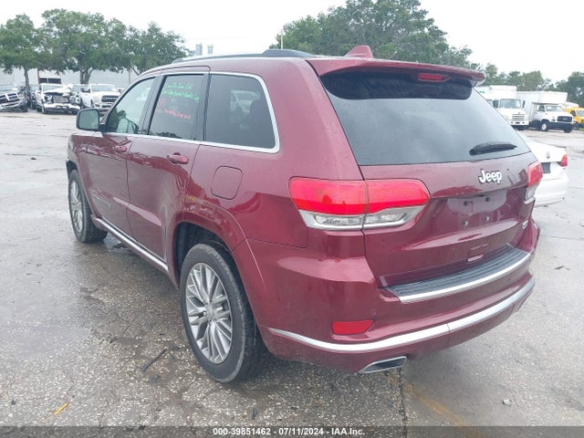 1C4RJEJG4HC813607 Jeep Grand Cherokee Summit 4x2