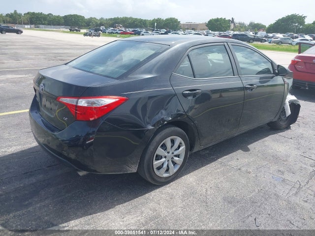 Toyota COROLLA LE 2014 2T1BURHE5EC125543 Image 4