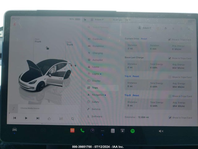 Tesla Model 3 Rear-wheel Drive 2023 5YJ3E1EA9PF562478 Image 18