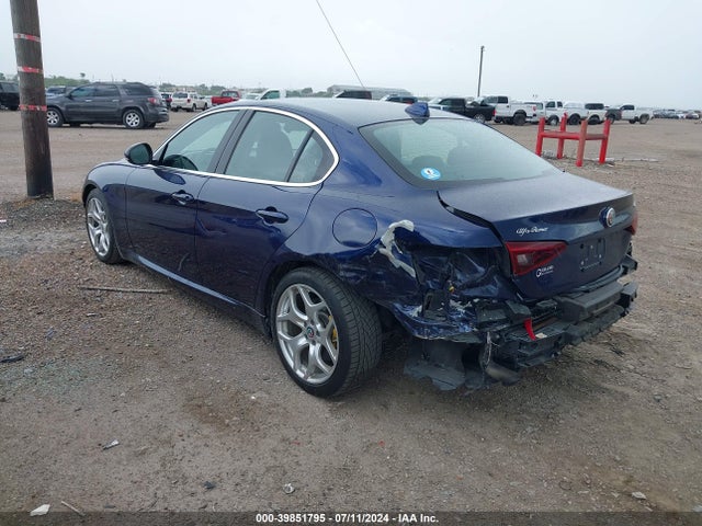 ZARFAECN9J7596655 Alfa Romeo Giulia Ti Rwd