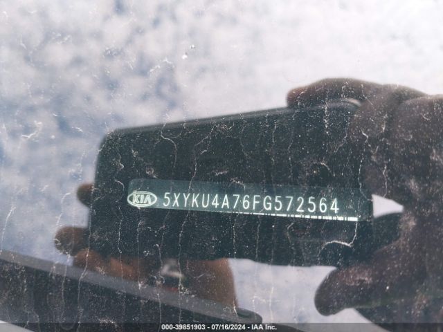 5XYKU4A76FG572564 KIA Sorento Ex V6