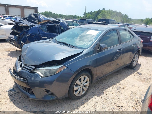 Toyota COROLLA LE 2015 2T1BURHE2FC271870 Image 2