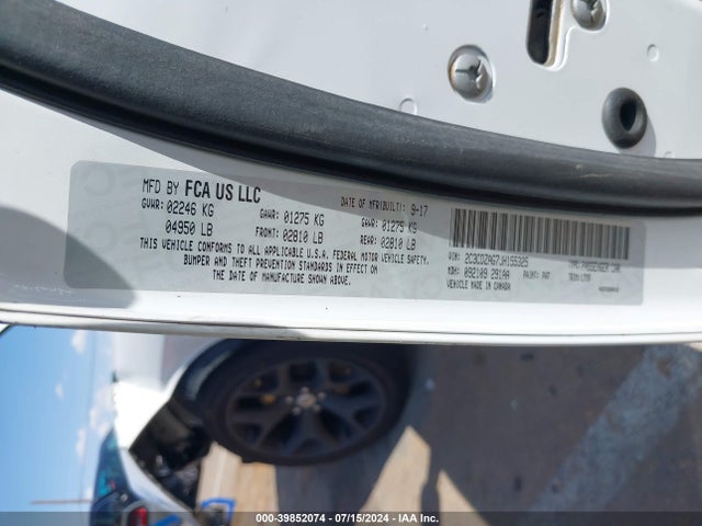 Dodge Challenger Sxt 2018 2C3CDZAG7JH155325 Image 9