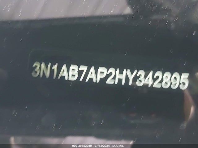 Nissan SENTRA S 2017 3N1AB7AP2HY342895 Image 9