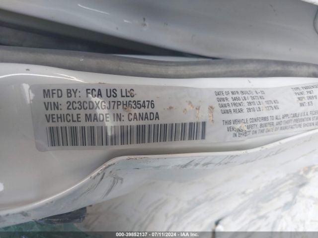2C3CDXGJ7PH635476 Dodge Charger Scat Pack