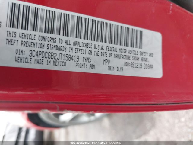 3C4PDCGB2JT158419 Dodge Journey Crossroad