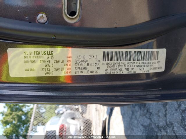 1C6RR7LMXGS117062 RAM 1500 Outdoorsman