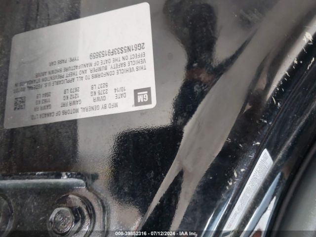 2G61N5S33F9153659 Cadillac XTS LUXURY
