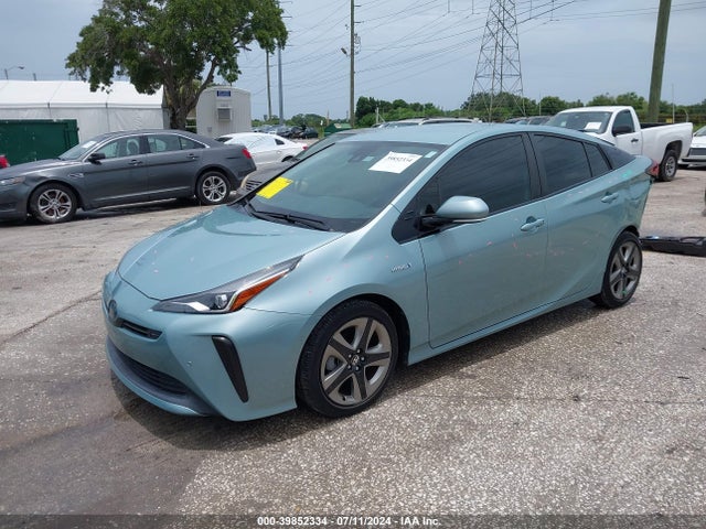 Toyota PRIUS XLE 2020 JTDKARFU4L3117023 Image 2