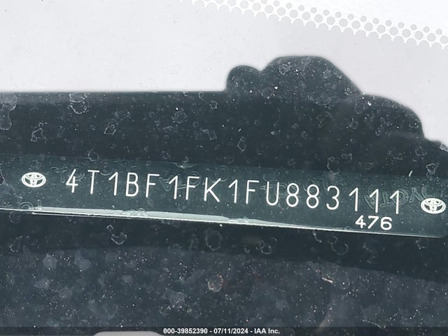 Toyota CAMRY LE 2015 4T1BF1FK1FU883111 Image 9