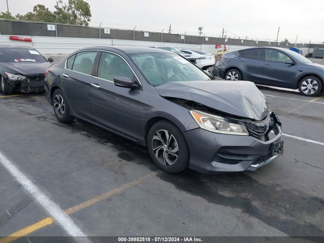 Honda ACCORD LX 2016 1HGCR2F34GA181478 Image 1