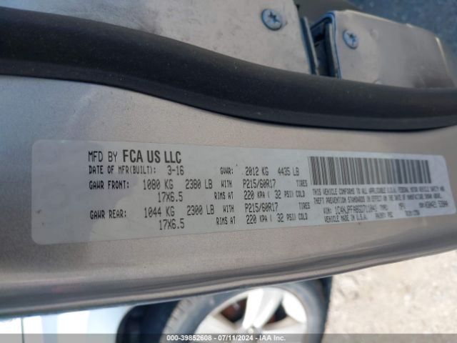 1C4NJPFA8GD711041 Jeep Patriot Latitude