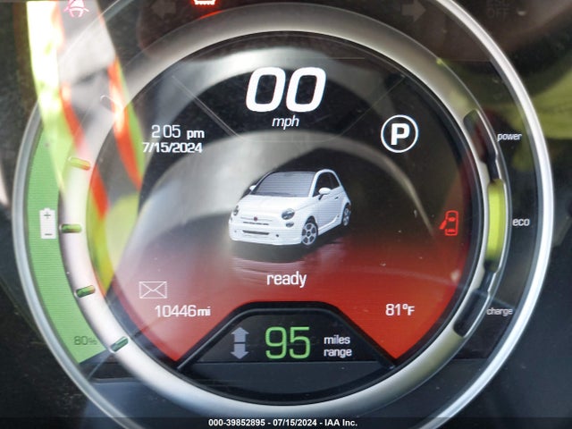 2013 FIAT 500E 3C3CFFGE2DT744776 Photo 6