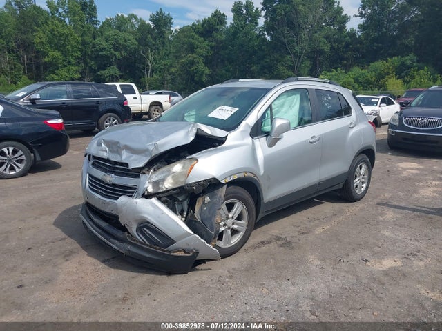 Chevrolet Trax Lt 2015 KL7CJLSBXFB067192 Image 2