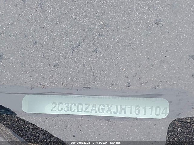 Dodge Challenger Sxt 2018 2C3CDZAGXJH161104 Image 9